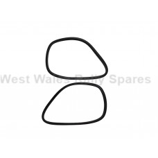 Ford Escort MK1 2dr Rear Quarter Light Seals pr Ford Escort MK1 2dr Rear Quarter Light Seals pr